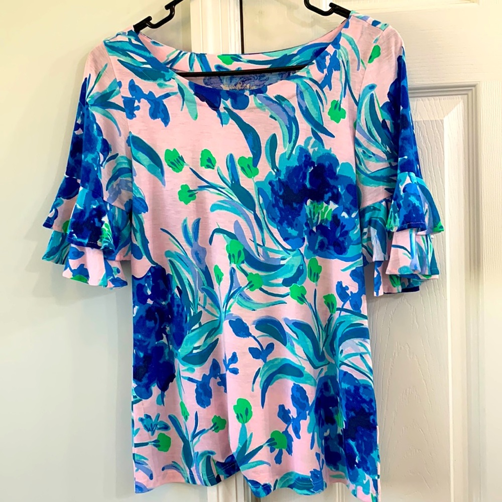 Lilly Pulitzer short sleeve top size XS